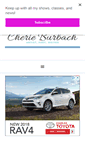 Mobile Screenshot of cherieburbach.com